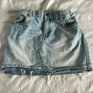 OshKosh B’gosh Jean Skirt, Girls size 8, Light Wash